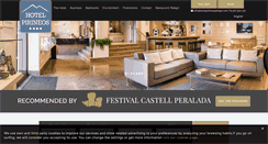 Desktop Screenshot of hotelpirineospelegri.com